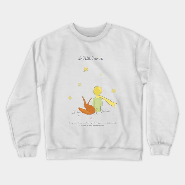 The little prince bookworm Crewneck Sweatshirt by Bookishandgeeky